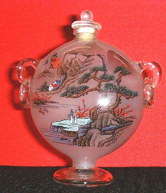 Delicate snuff bottle (back view)